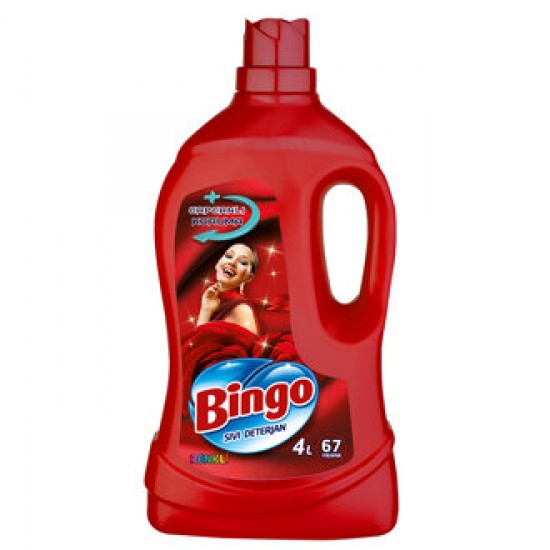 Bingo Sıvı Deterjan Bakım 4 L Renkli 67 Yıkama 
