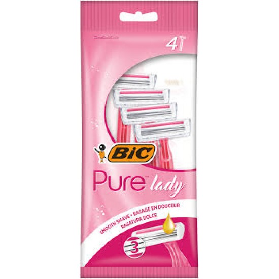 BIC PINK 3 PURE LADY 4 LU POSET *10-3086123363816