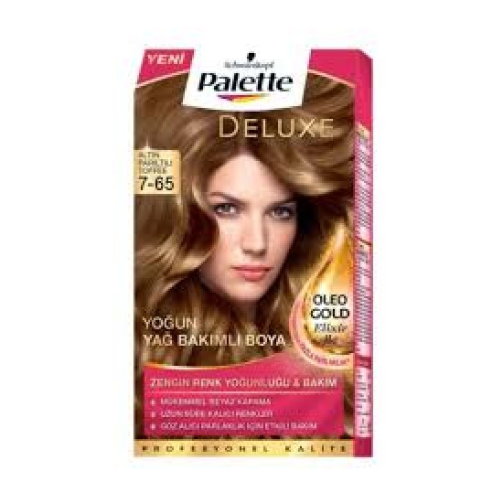 PALETTE DELUXE ALTIN PARILTILI TOFFEE 7-65-3838824431895