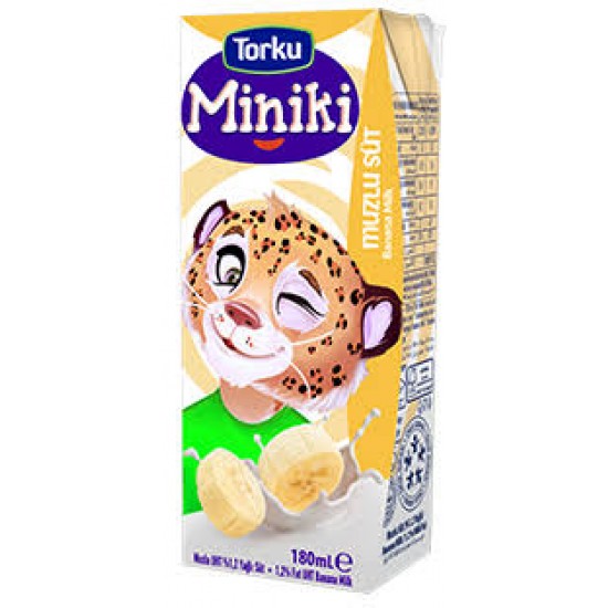 TORKU SUT MINIKI 180 ML.MUZ 401592-8680181000338
