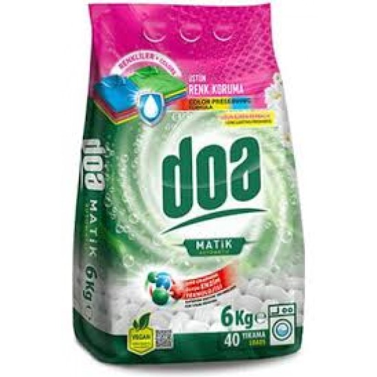 DOA MATIK DETERJAN 6 KG RENKLILER-8680731417029