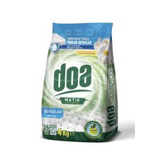 DOA MATIK DETERJAN 6 KG BEYAZLAR-8680731417036