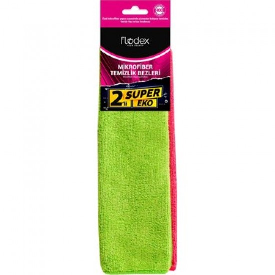 FLODEX TEMIZLIK BEZI MIKROFIBER SUPER EKO 2LI-8682560441800