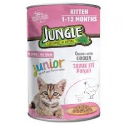 JUNGLE KEDI KONSERVESI 400 GR. YAVRU-8682631203955