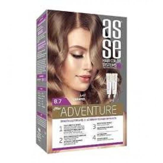 ASSE SAC RENKLERI SETI KARAMEL 8.70-8682943400677