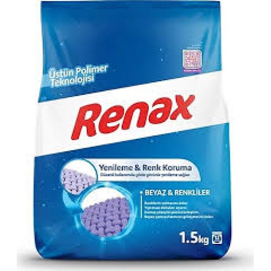 RENAX MATIK 1.5 KG.RENKLILER BEYAZLAR-8690058800497