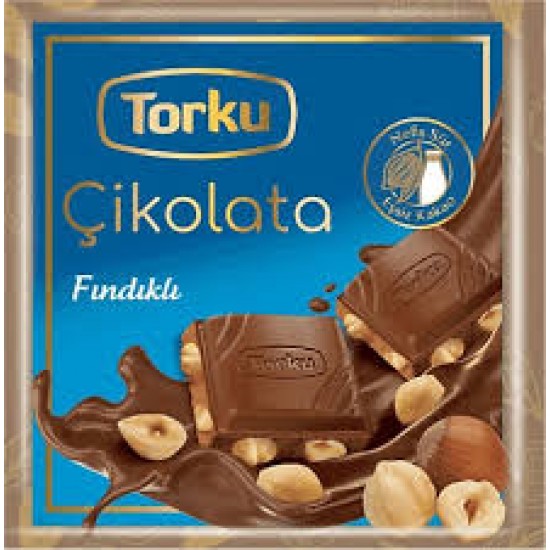 TORKU FINDIKLI KARE CIKOLATA 60 GR.-8690120041483