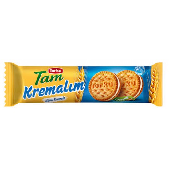 TORKU TAM SUTLU KREMALI BISKUVI 83 GR.*24* 405716-8690120057309