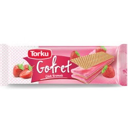 TORKU GOFRET 100 GR. CILEK KREMALI *19*-8690120136301