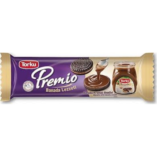 TORKU PREMIO BANADA KREM.BISKUVI 86 GR.*24*408986-8690120138244