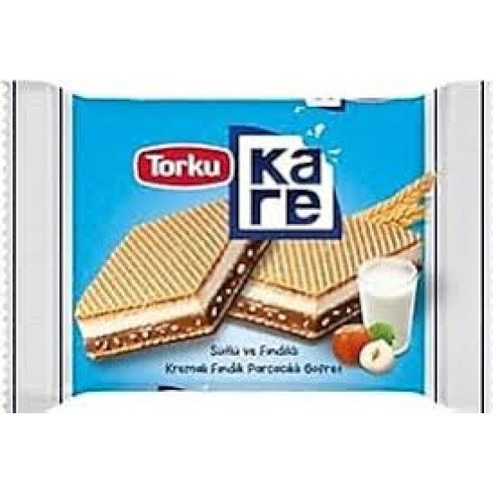 TORKU KARE FINDIK KREMALI GOFRET 30 GR  *24*-8690120153452