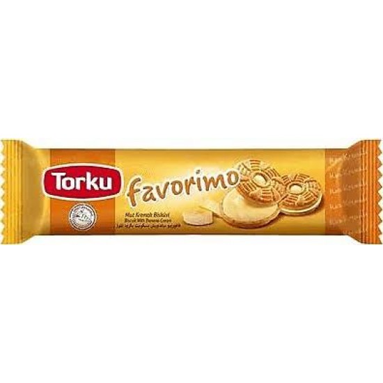TORKU FAVORIMO MUZ KREMALI BISKUVI 61 GR 404863-8690120508535