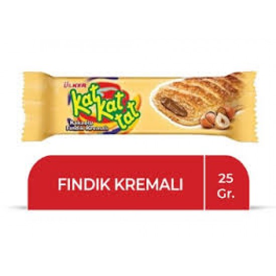 ULKER KAT KAT TAT FINDIKLI 25 GR.695-07-8690504069003
