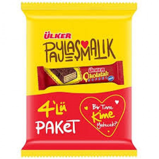 ULKER CIKOLATALI GOFRET 4X36 GR.*24*0135506-8690504135562