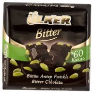 ++ULKER CIKOLATA FISTIKLI BITTER KARE 65GR 323-03-8690504157656