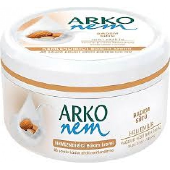ARKO NEM KREM 300 ML BADEM SUTU *12-8690506548070