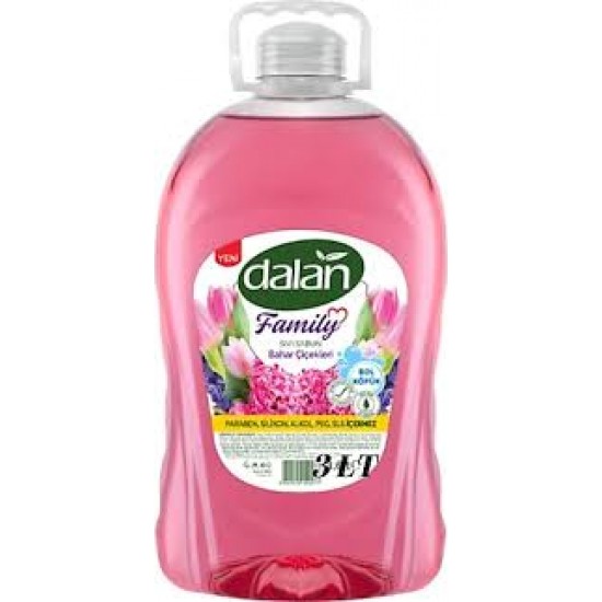 DALAN SIVI SABUN 3 LT BAHAR CICEKLERI*4*-8690529010127