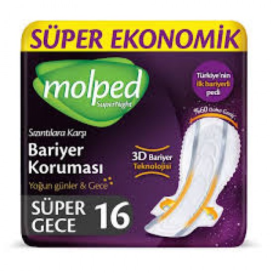 MOLPED SUPERNIGHT SUPER EKO SUPER GECE 16*12*-8690536829187