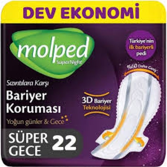 MOLPED SUPERNIGHT DEV EKO GECE 22 LI *12*-8690536829279