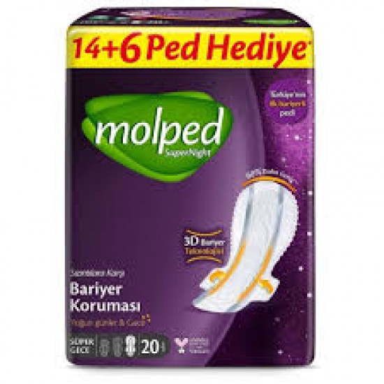 MOLPED SUPERNIGHT DEV EKO SUPER GECE 20 LI *12*-8690536829286