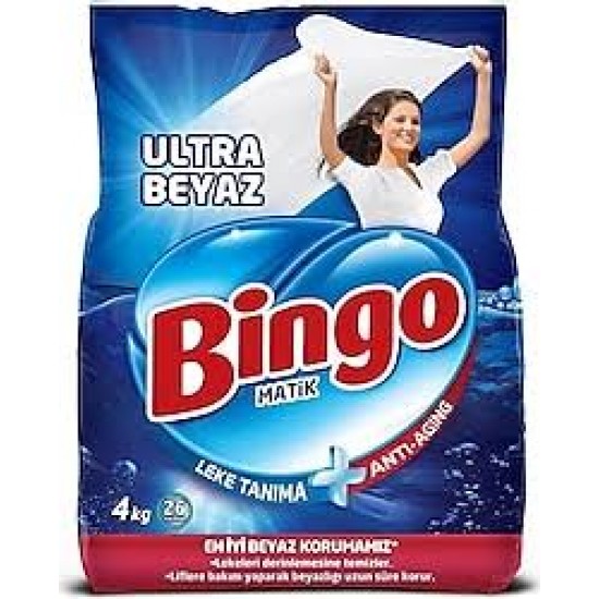 BINGO MATIK 4 KG.ULTRA BEYAZ-8690536904341