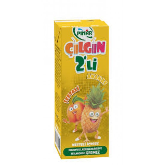 PINAR M.ICECEK 200 ML.CILGIN (SEFTALI-ANANAS)*27*-8690565003978