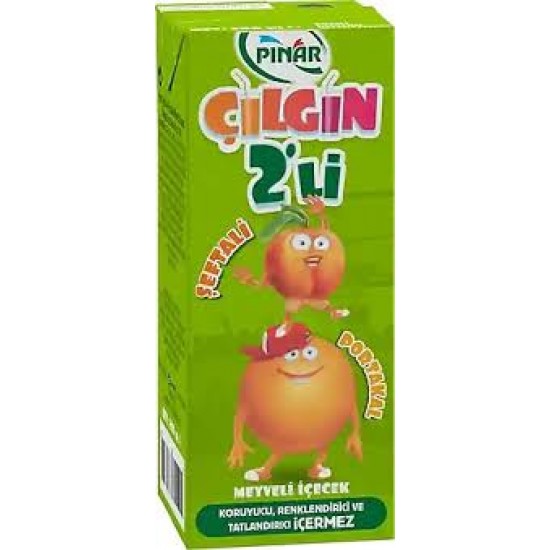PINAR M.ICECEK 200 ML.CILGIN (SEFTALI-PORTAKAL)*27*-8690565005262