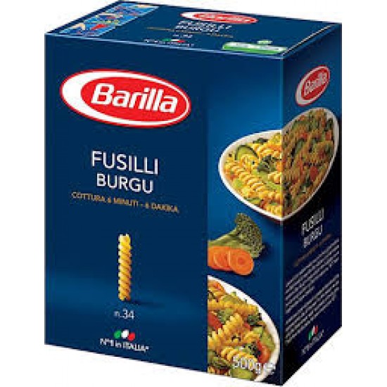 BARILLA MAKARNA 500 GR.BURGU-8690579140591