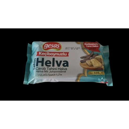 GESAS HELVA 500 GR.PKT.KECIBOYNUZLU*12* -8690661090520