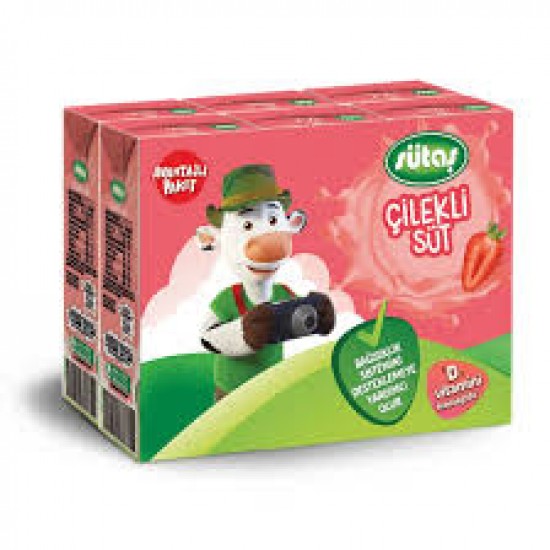 SUTAS SUT 6X180 ML CILEKLI-8690767716539
