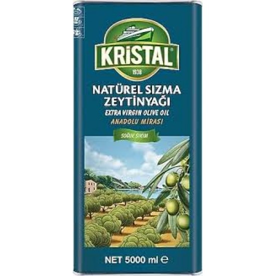 KRISTAL ZEYTIN YAGI 5 LT SIZMA ANDOLU MIRASI-8690819256723