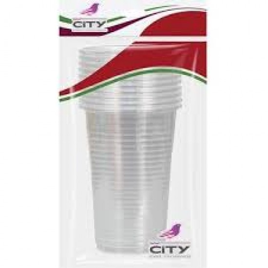 NEW CITY PLASTIK BARDAK 10 LU P285 KOLA*100*-8697436922857