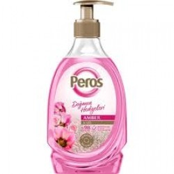 PEROS SIVI SABUN 400 GR.AMBER&ROSE*12*-8697713837188