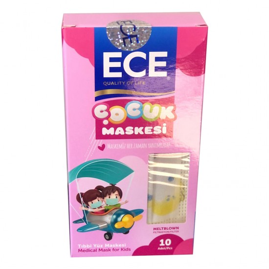 Ece Çocuk Maskesi 10lu Paket - Multinet - Metropol - Paye ve Ticket Restaurant Yemek Kartları İle Online Market Alışveriş Sitesi