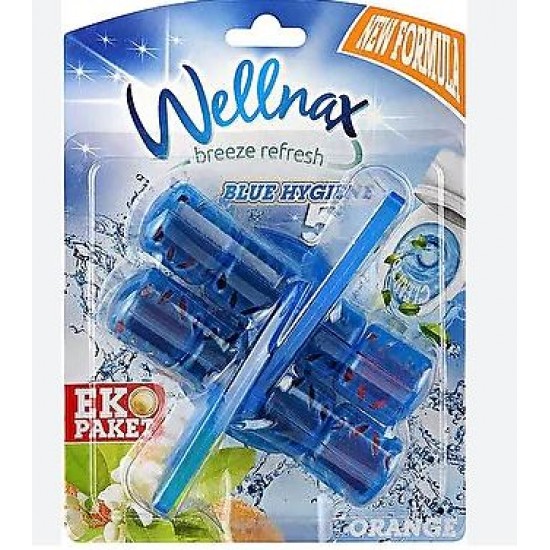 Wellnax Breeze Refresh Wc Blok 2'li Portakal