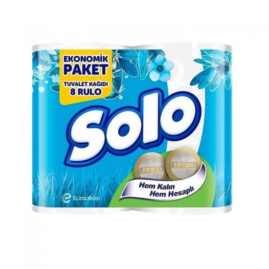 Solo Tuvalet Kağıdı 8 Lı Akıllı Secım