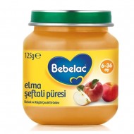 Bebelac 125 Gr Seftalı Elma Puresı-8699745001063
