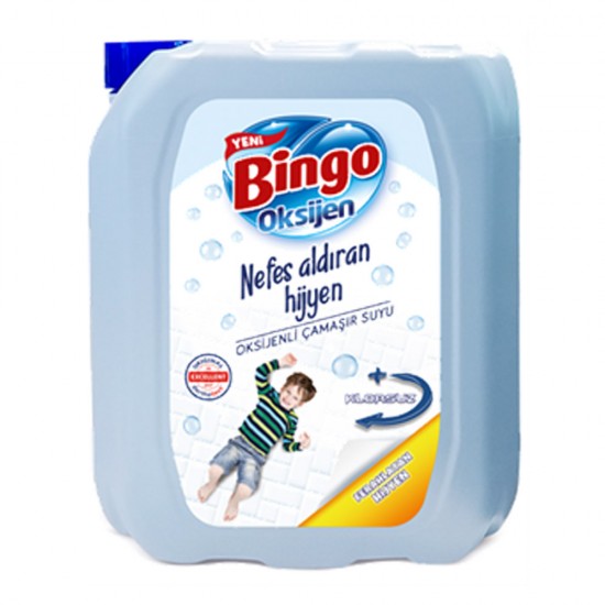 Bingo Çamaşır Suyu 3240 Ml.Lımon Kokulu