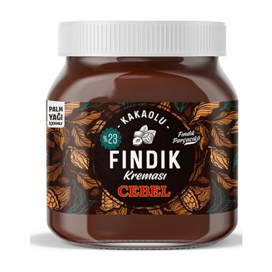 Cebel Kakaolu Fındık Kreması 700 Gr.Cam