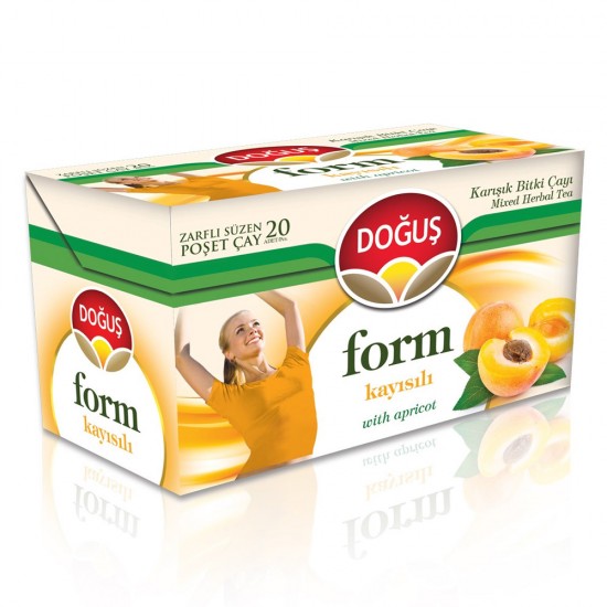 Doğuş Form Çay 20X2 Gr.Kayısı