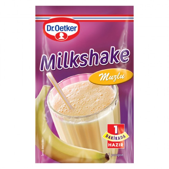 Dr.Oetker Mılkshake Muzlu 25 Gr