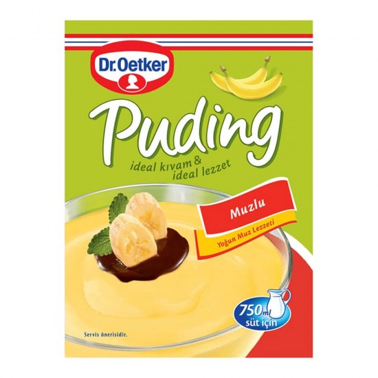 Dr.Oetker Puding Muz 120 Gr