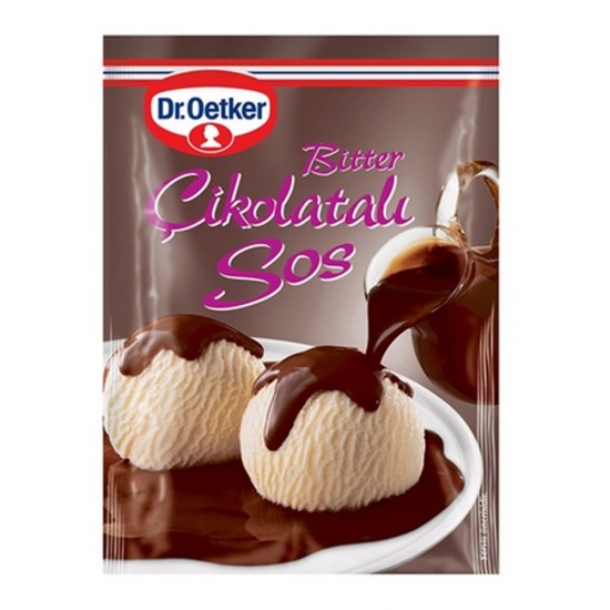 Dr.Oetker Sos 125 Gr.Bıtter Çikolatalı