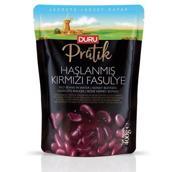Duru Kırmızı Fasulye Haslanmıs 400 Gr.