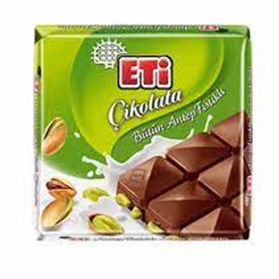 Eti Çikolata Antep Fıstık Kare 60 Gr 