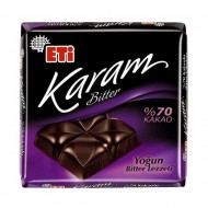Eti Çikolata Karam Kare 60 Gr %70 Kakao