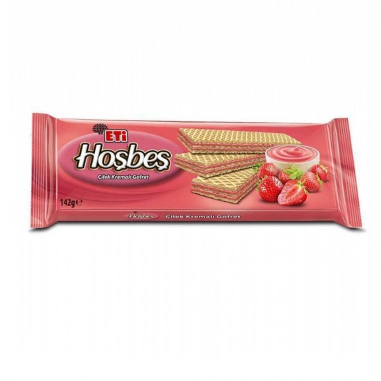 Eti Hosbes 142 Gr.Gofret Cıleklı