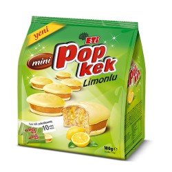 Eti Pop Kek Mını Lımonlu 180 Gr 