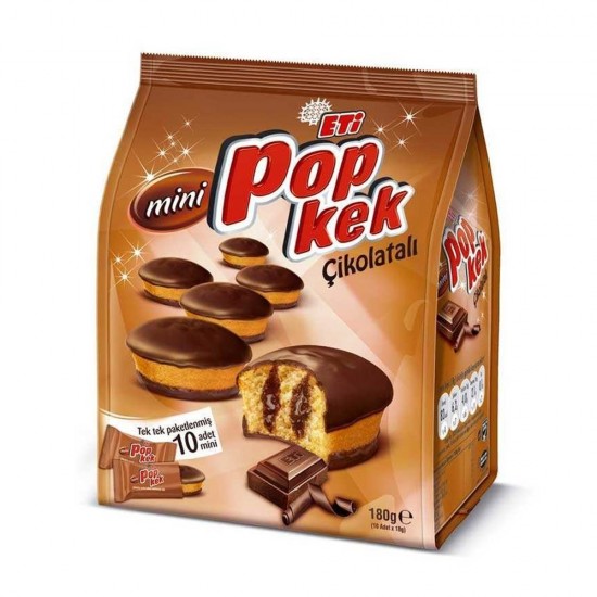 Eti Pop Kek Mını Kakaolu 180 Gr 