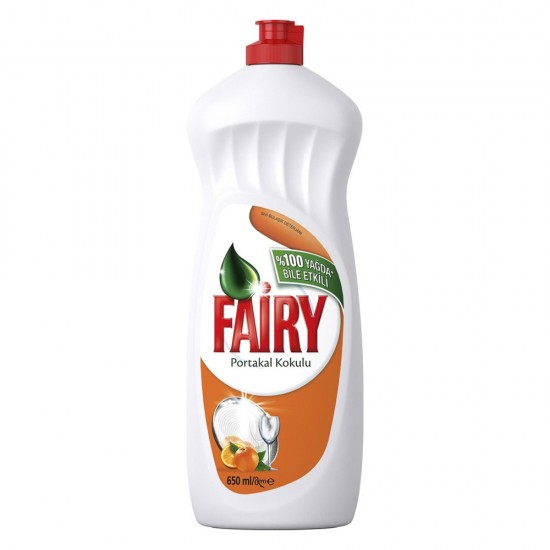 Fairy Sıvı Bulaşık Deterjanı 650 Ml Portakal